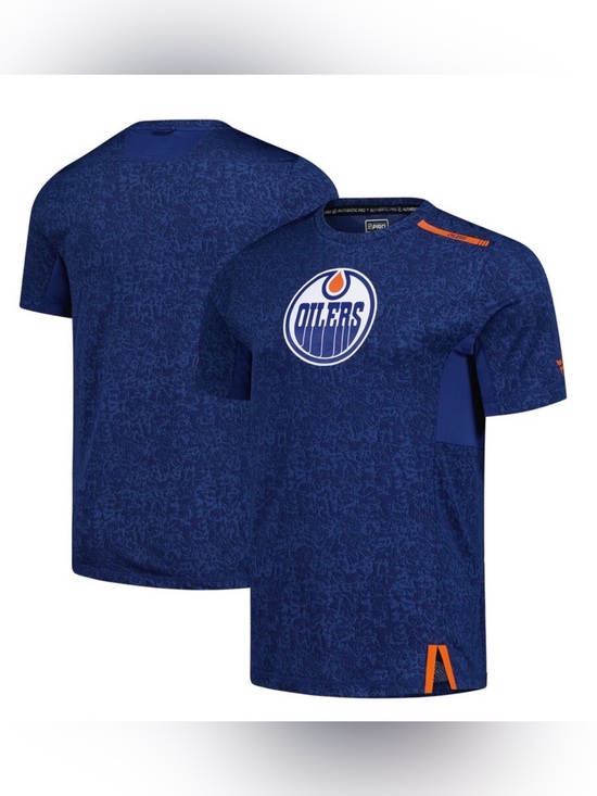 NHL Other - NHL Men's Edmonton Oilers Fanatics Royal Authentic Pro Performance T-Shirt